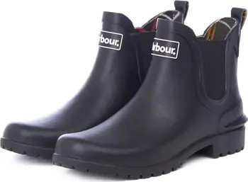 Barbour Wilton Chelsea Rain Boot (Women) | Nordstrom | Nordstrom