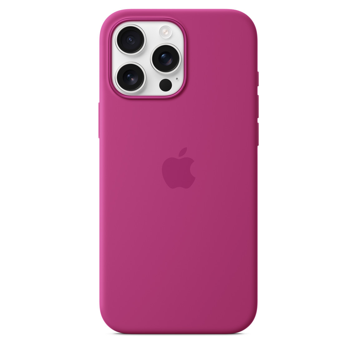 iPhone 16 Pro Max Silicone Case with MagSafe – Fuchsia | Apple (US)