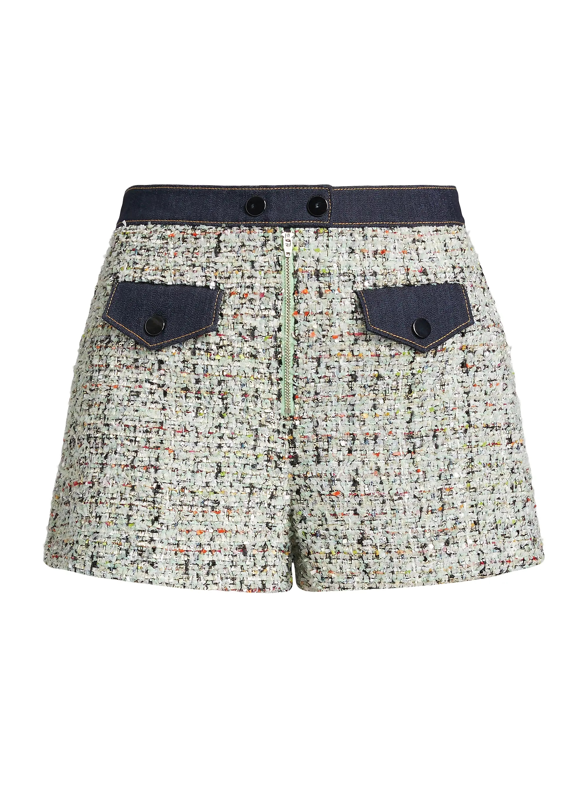 Anya Zoe Bouclé Shorts | Saks Fifth Avenue