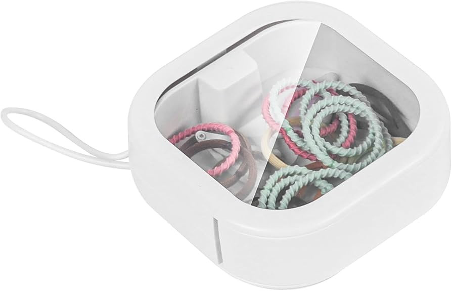 Hair Tie Organizer, Small Portable Hair Accessories Storage Can Be Stackable Or Hung On The Wall,... | Amazon (US)