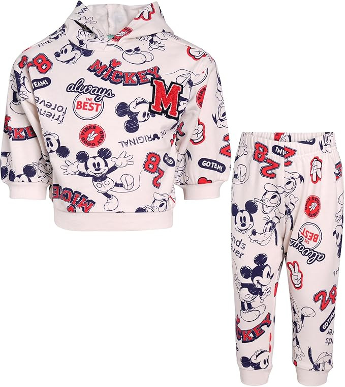 Magic Threadz Disney Clothes Baby Boys Fleece Hoodie & Pants Outfit Set – Mickey Mouse, Toy Sto... | Amazon (US)