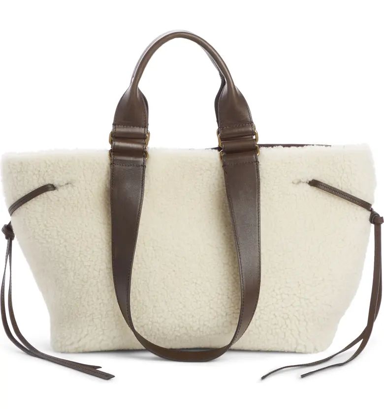 Bagya Genuine Shearling Tote | Nordstrom