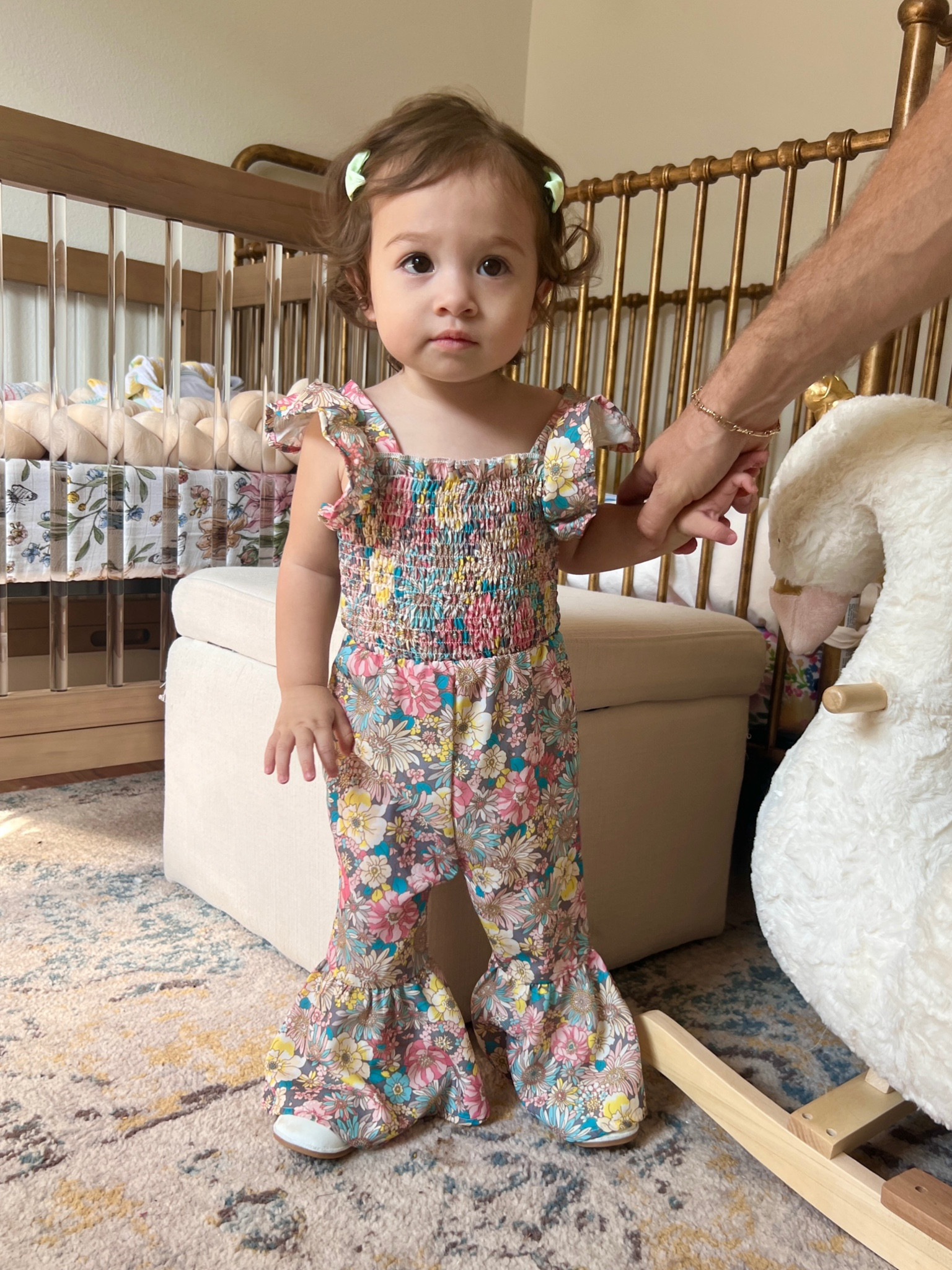 Baby girl outfit, bell bottoms, romper, jumpsuit 

#LTKFind #LTKkids #LTKbaby