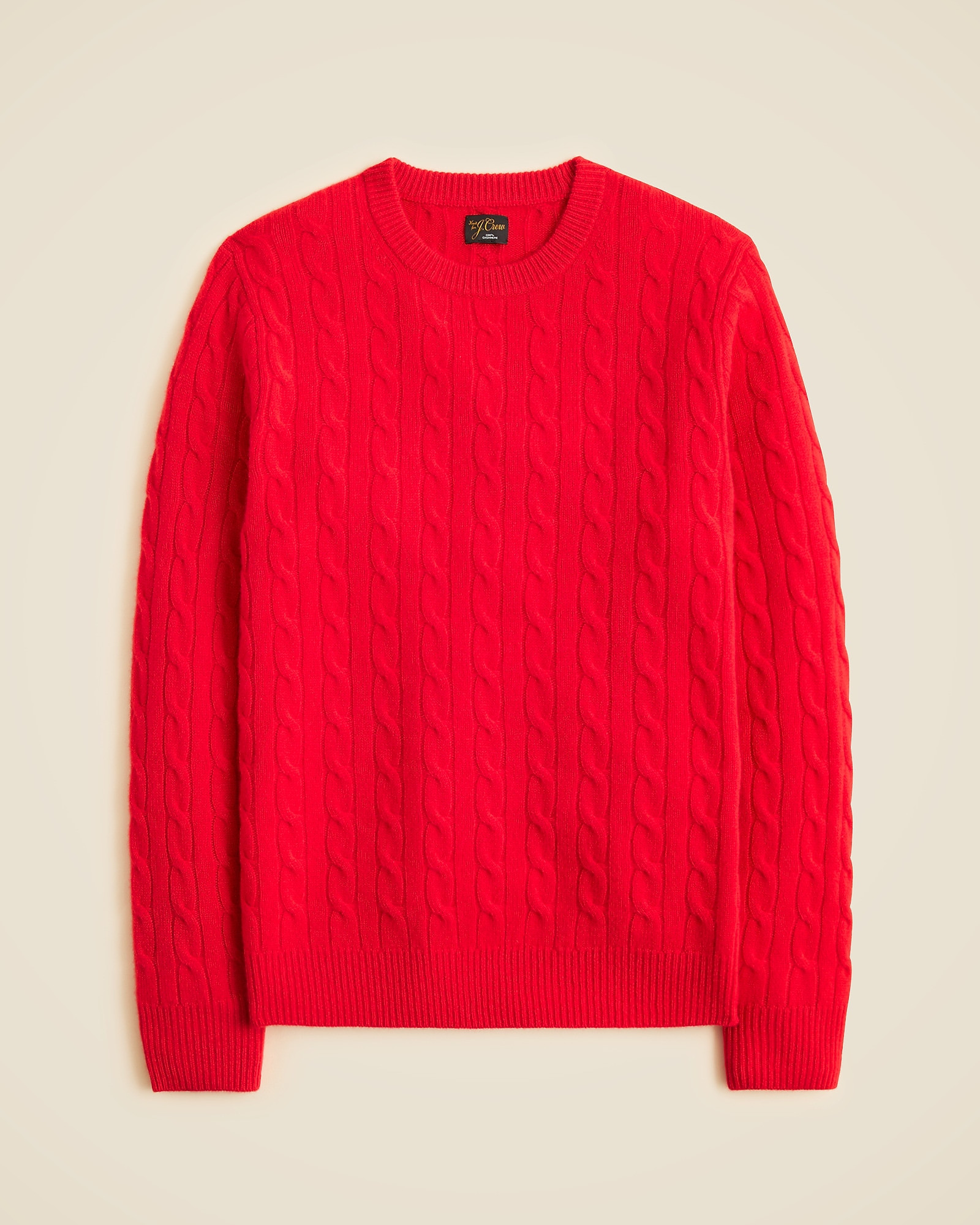 Cashmere cable-knit sweater | J. Crew US