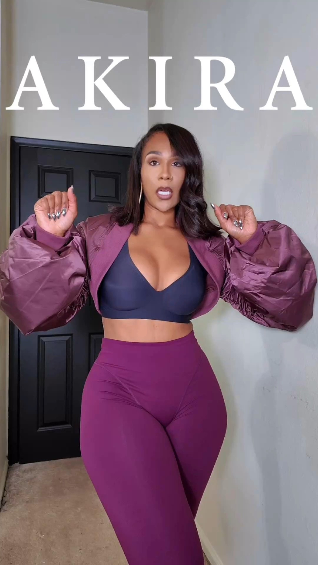 These capris are SO cute. Love the little bodysuit detail with this bomber!

I'm 5’7 | 185lbs
Top: Medium
Bottoms: Large

#LTKootd #LTKActive #LTKMidsize