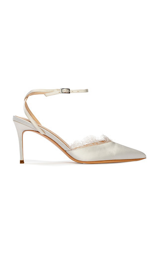 Lace Satin Pumps | Moda Operandi (Global)