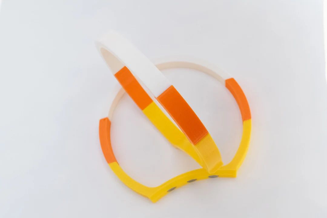 Candy Corn 3D Printed Interchangeable Ears ears - Etsy | Etsy (US)