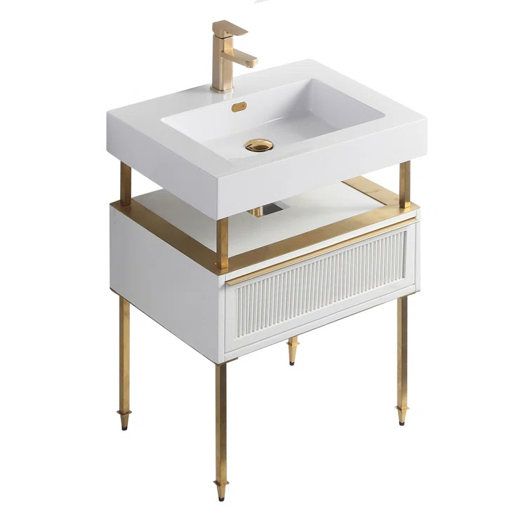 Strobel 24" Single Bathroom Vanity Set | Wayfair Professional