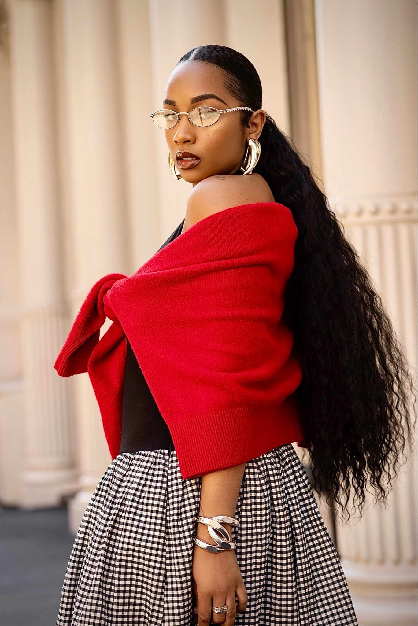 Sometimes all you need is a little pop of red!❤️‍🔥

#LTKootd #LTKgrwm #LTKSeasonal