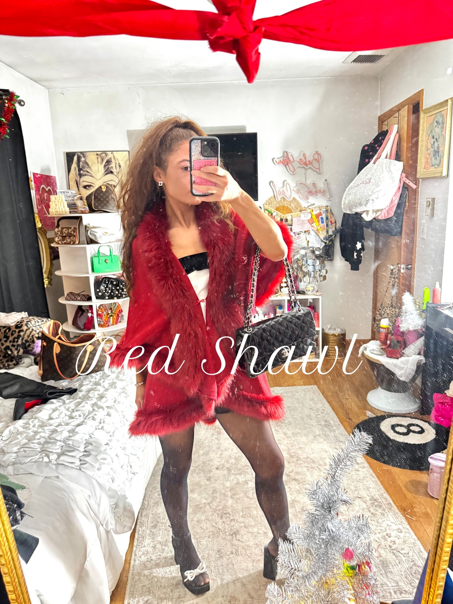Red Christmas shawl 

#christmas #red #holidays 

#LTKgrwm #LTKGiftGuide #LTKHoliday