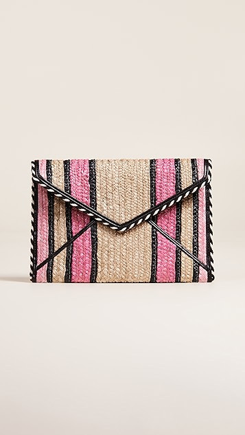 Straw Leo Clutch | Shopbop