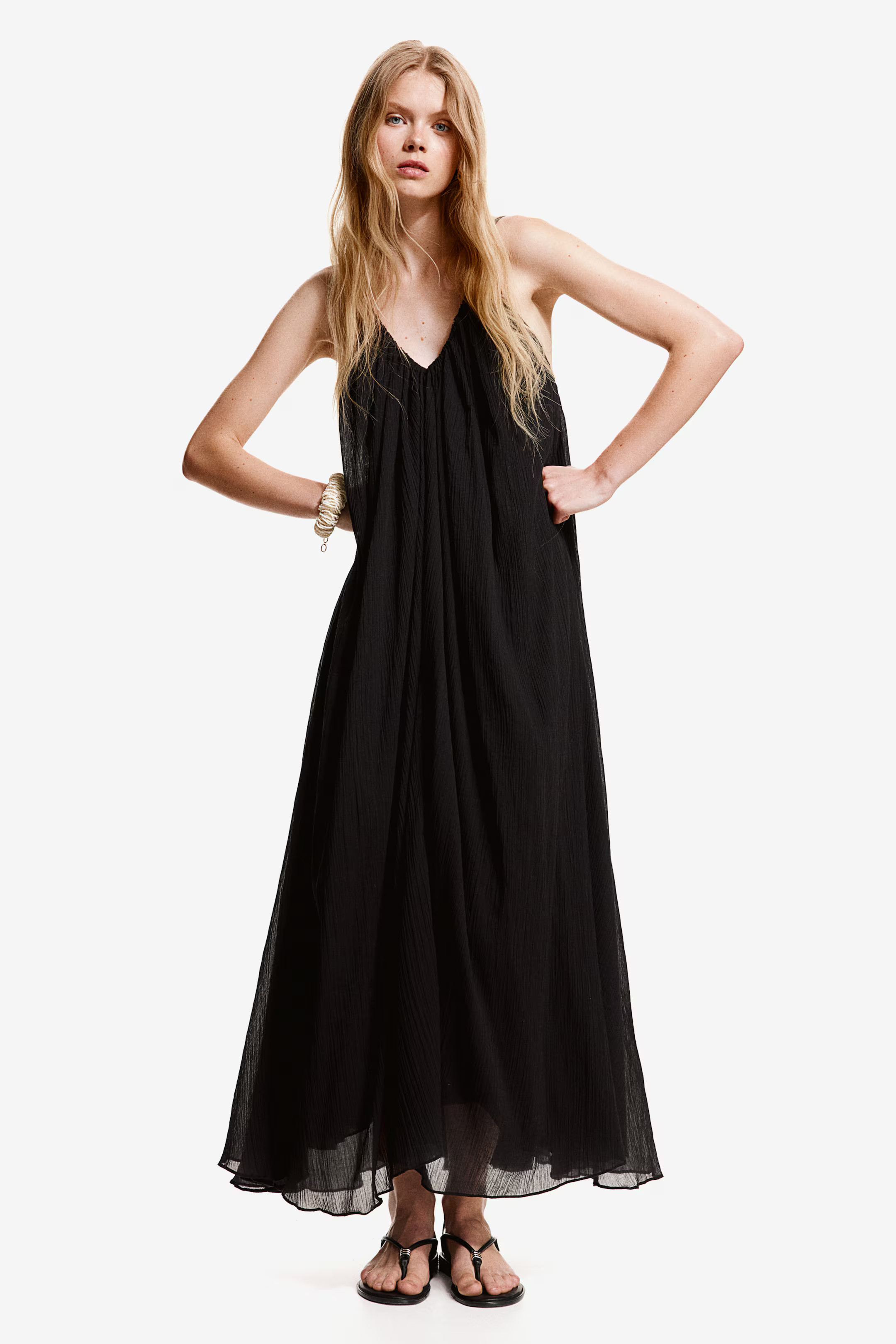 Cotton maxi dress | H&M (UK, MY, IN, SG, PH, TW, HK)