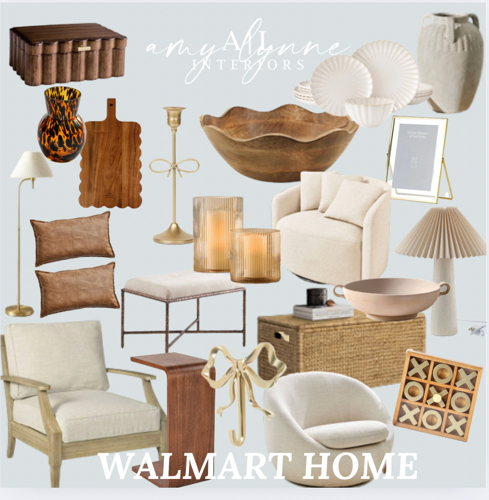 ✨ Checked out the home decor section at Walmart today and wow — so many beautiful finds! From cozy seating to stylish vases and stylish accents, everything looked high-end but totally affordable. Great buys for any home update! 🏡💛 #WalmartFinds #AffordableHomeDecor #HomeStyle #AmyLynneInteriors #LTKHome 

 