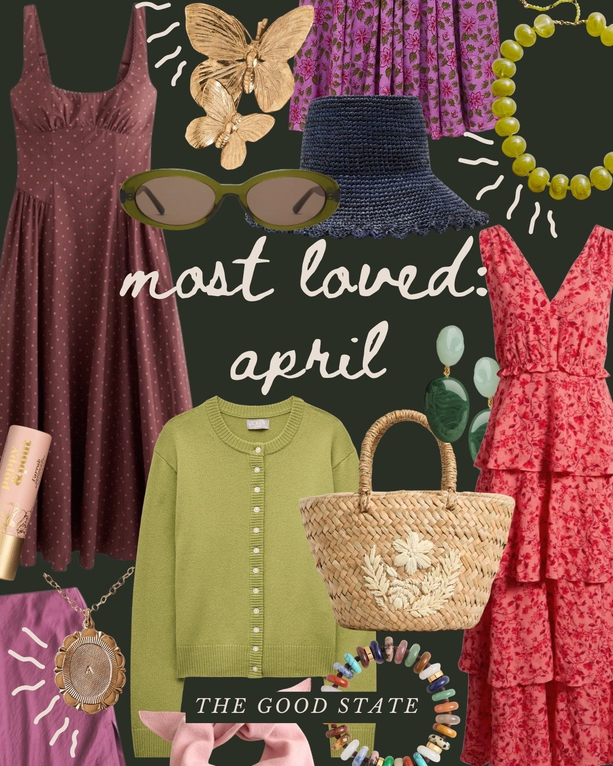 This Spring we are saying YES to happy colors!! We are saying yes to more prints and patterns. Yes to having fun getting dressed! This Lookbook is for the Spring girlies that are saying yes with me! The ones longing for the warmth of sunshine on their skin and a cool breeze blowing through their hair. Shorts and a sweatshirt weather. A flowy dress and a light cardigan. This is for the ladies counting down the days until the farmers market opens back up. The ones who love early mornings at the market—flaky croissant in one hand and a rosemary latte in the other. This is for the ones who can’t resist a bouquet of fresh flowers and are trying to figure out how to grow their own cut flower garden at home (🙋🏼‍♀️). For the ones who spend the golden evenings having a picnic with friends. For the people (like me) who always have a picnic blanket in their car. This is for the girlies love allllll things gingham, their trusty ball cap, pops of color and who firmly believe you can’t have too many neck scarves or bandanas. For the ones who love feminine details like lace trim, dainty florals and ruffles. This Spring may we slow down, breathe deep, embrace the life all around and romanticize the seemingly ordinary moments🌼
That

#LTKootd #LTKSaleAlert #LTKActive