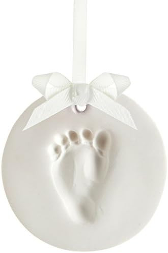 Amazon.com: Tiny Ideas Baby Handprint or Footprint DIY Keepsake Ornament Kit, Holiday Gift, Nurse... | Amazon (US)