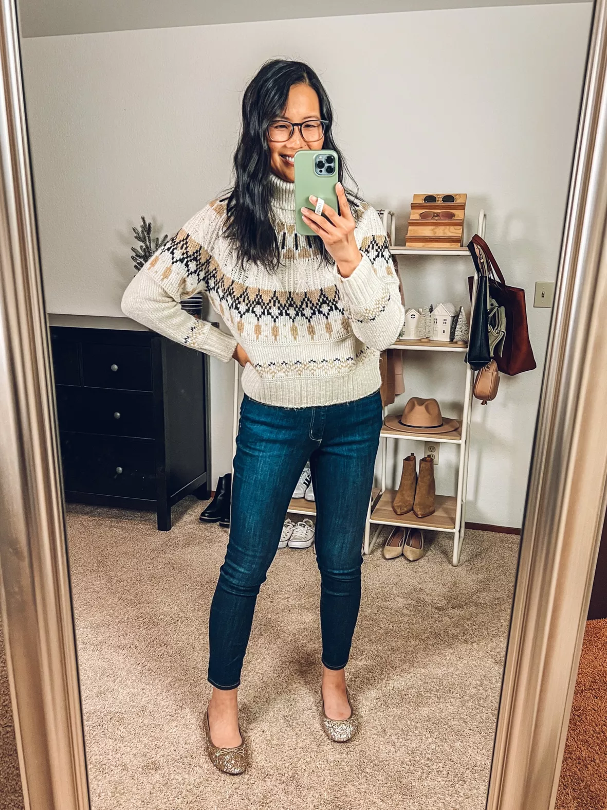 Cozy Fair Isle Cable-Knit … curated on LTK