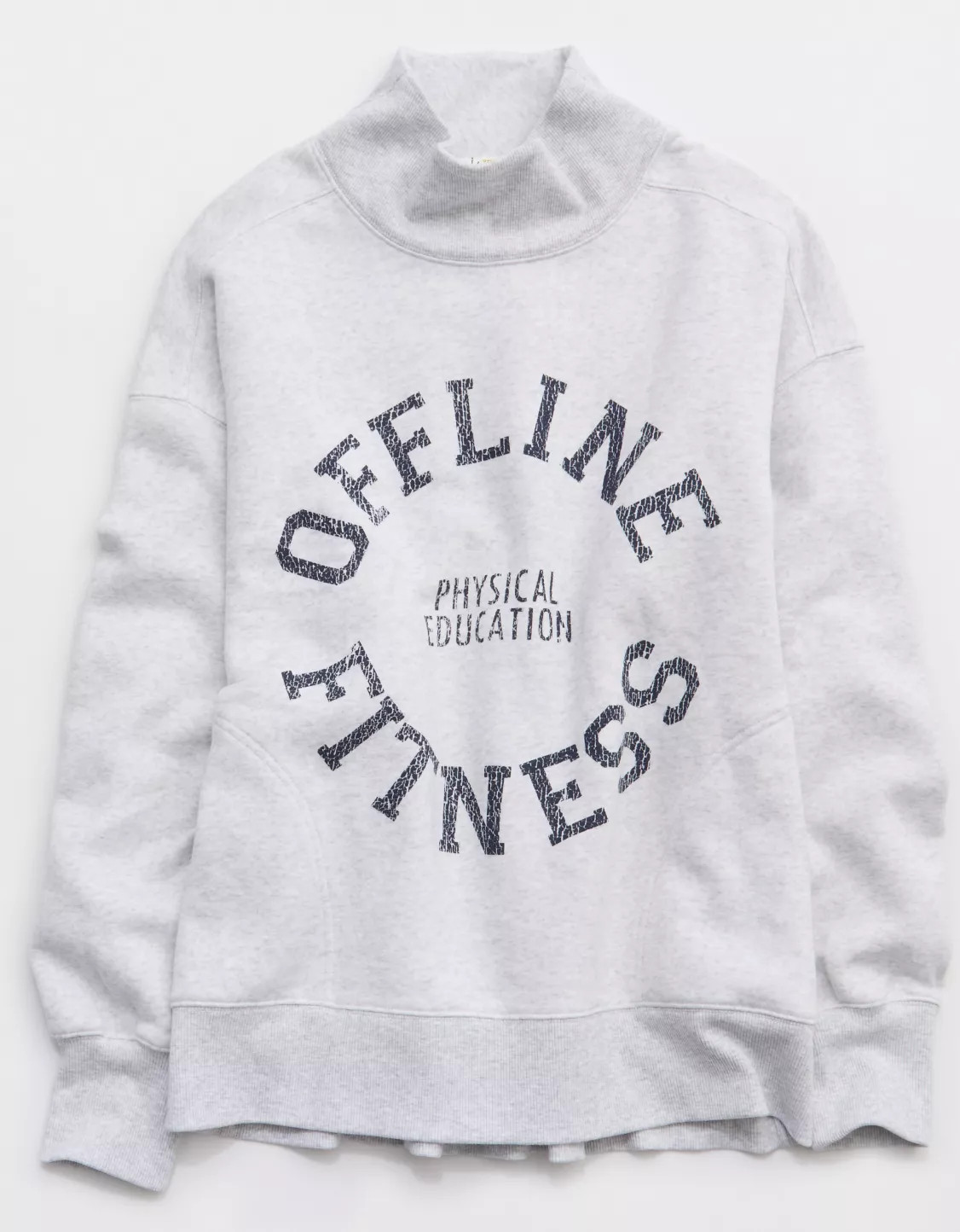 OFFLINE By Aerie Cloud Fleece Oversized Mockneck Sweatshirt | Aerie