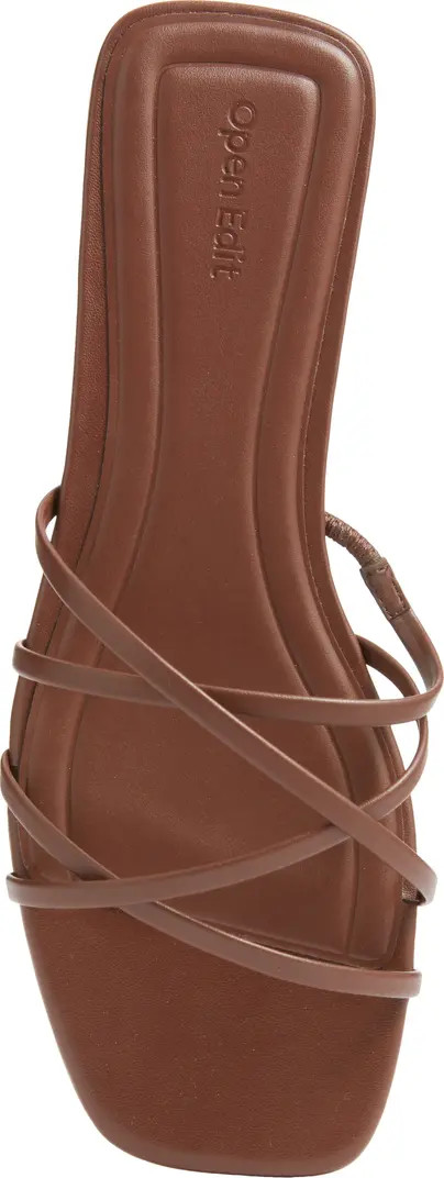 Open Edit Korva Slide Sandal (Women) | Nordstrom | Nordstrom