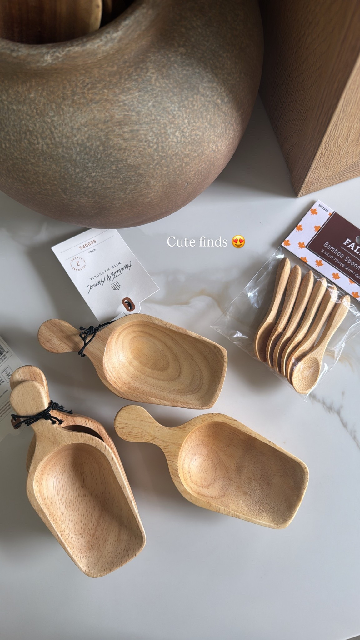 Cute little scoops for my laundry 😍