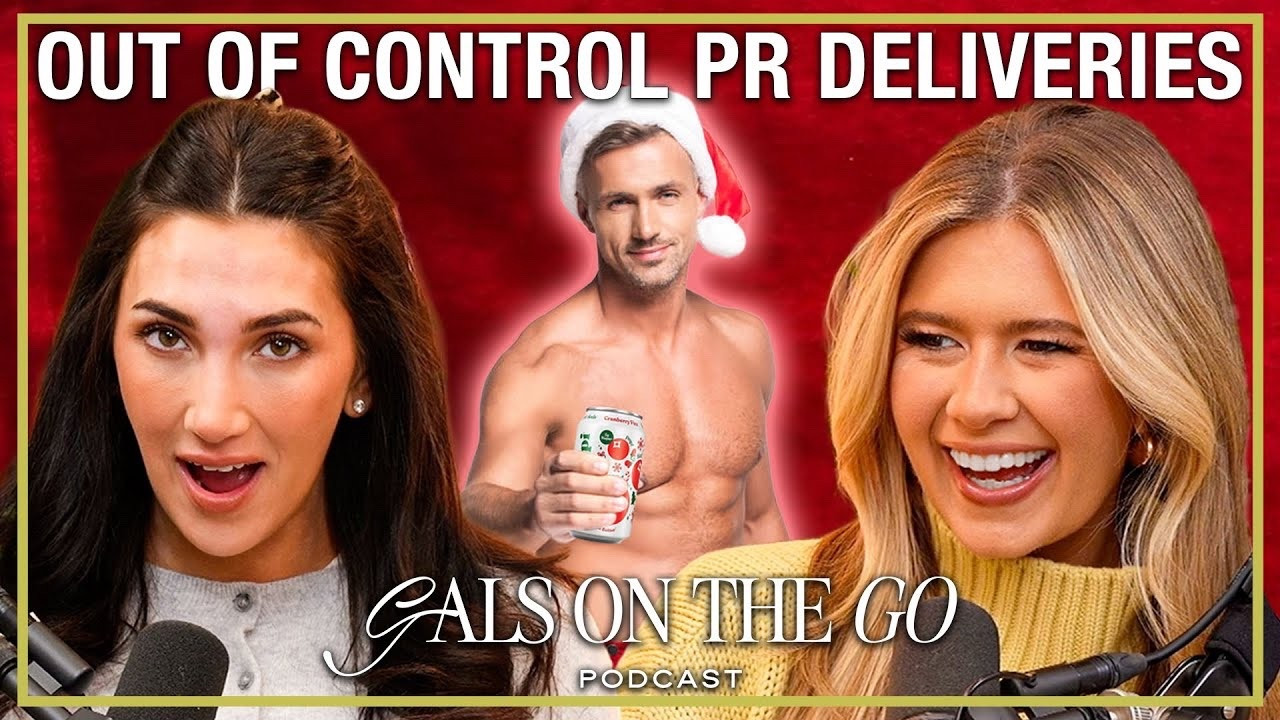 GALS ON THE GO PODCAST | our honest thoughts on holiday pr and the truth behind red carpets!! listen now on youtube & spotify!! 👀