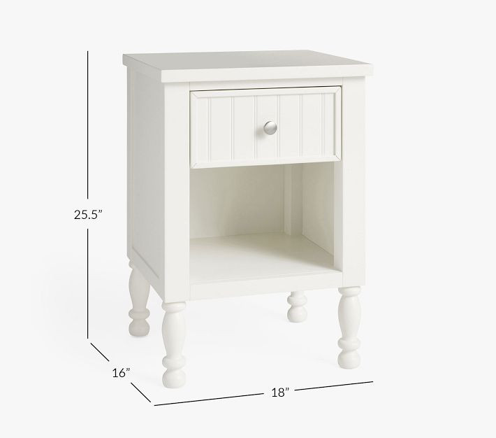 Catalina Beadboard Nightstand | Pottery Barn Kids
