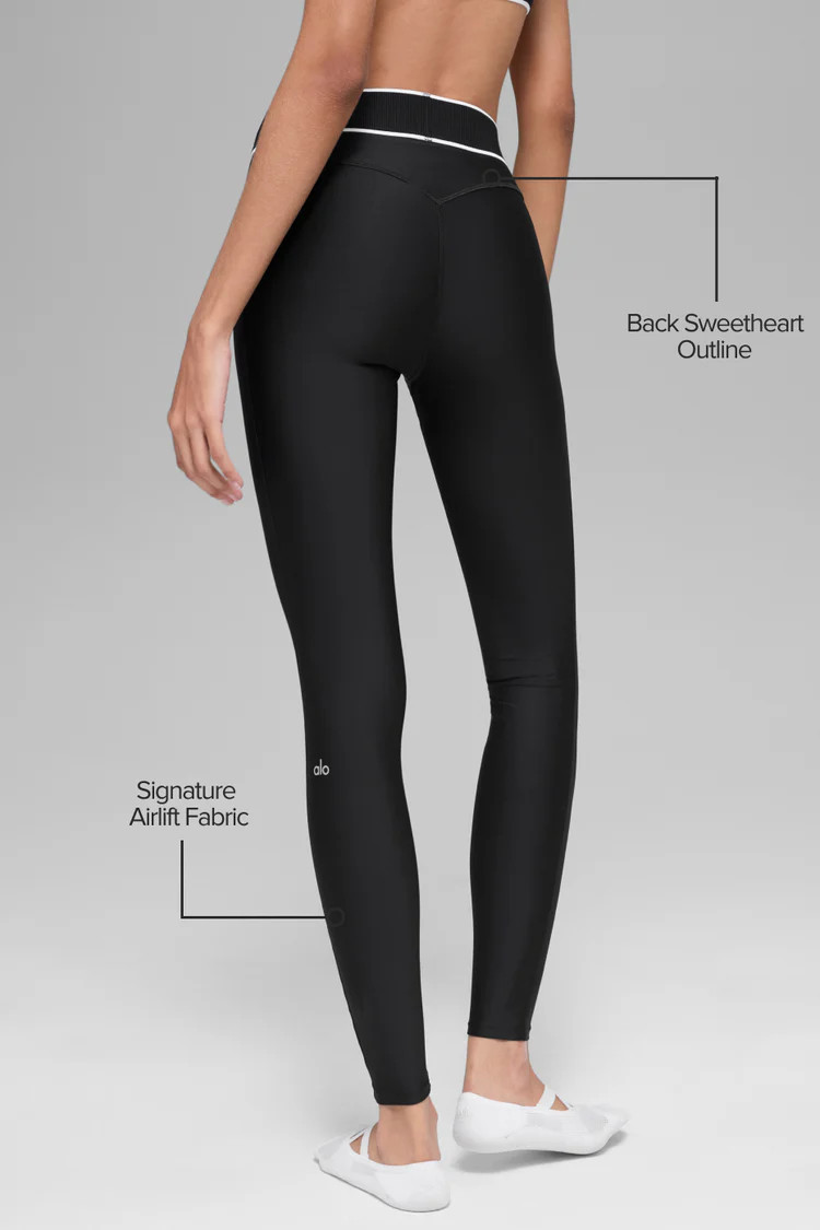 Airlift High-Waist Alignment Legging | Alo Yoga (US)
