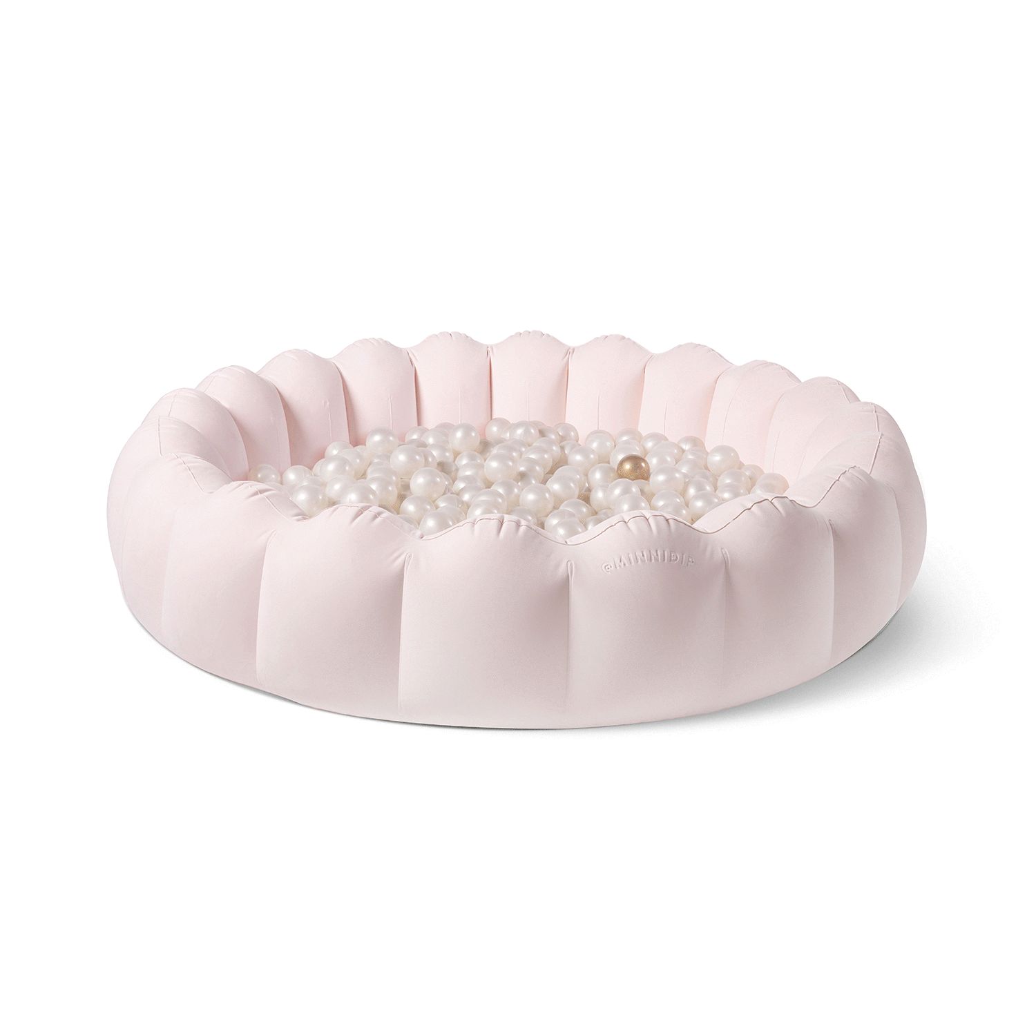 The DiPP!T™ Ball Pit in MALLOW FLUFF VELVET — MINNIDIP LUXE INFLATABLE POOLS BY LA VACA | Minnidip