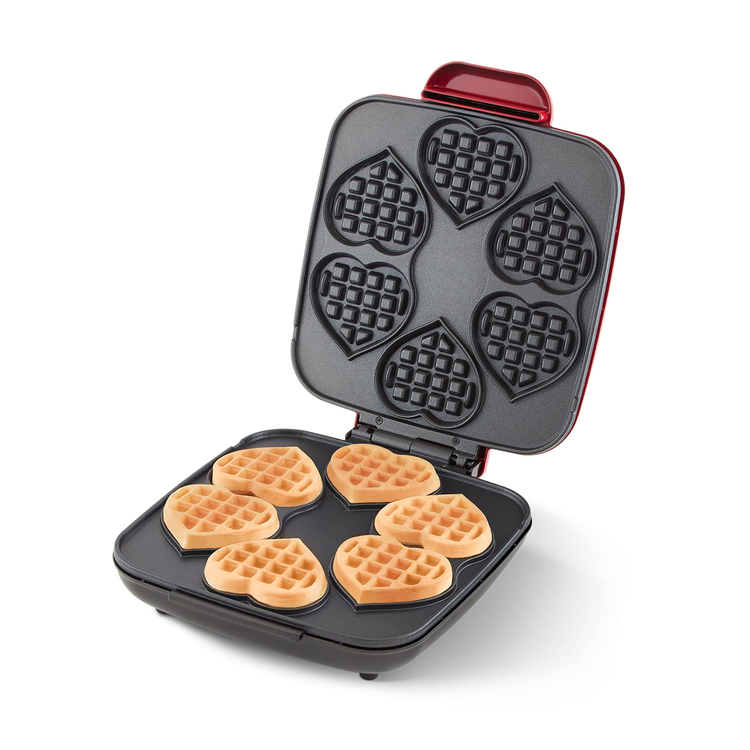 Dash Multi Mini Heart Waffle Maker - Waffle Maker for Family Breakfasts - Dual Nonstick Heating P... | Amazon (US)