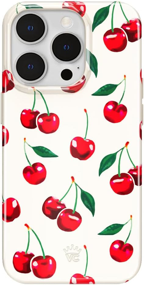 Velvet Caviar for iPhone 14 PRO Case Cherry - Compatible with MagSafe [10ft Drop Tested] | Amazon (US)