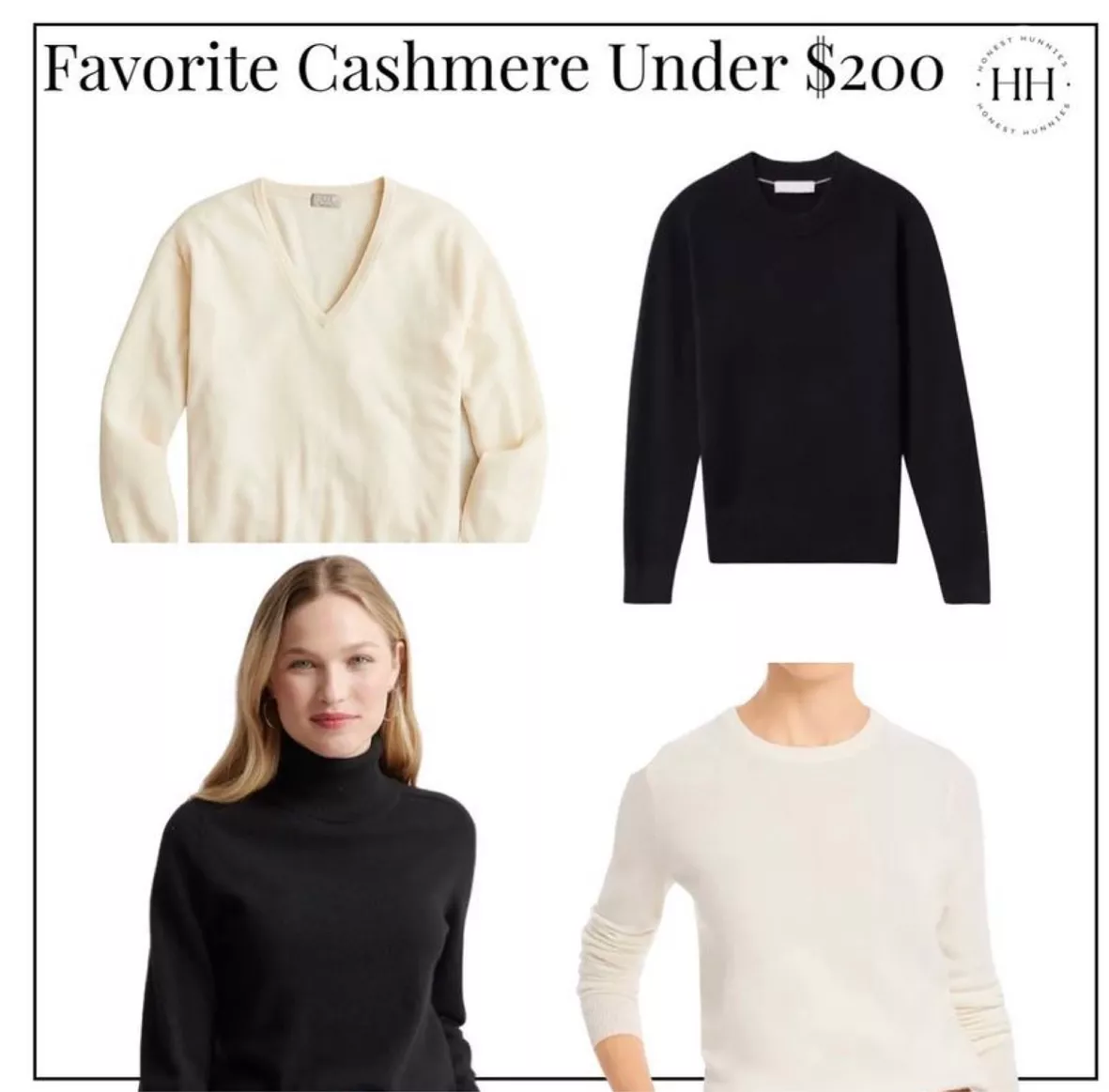 Cashmere classic-fit crewneck … curated on LTK