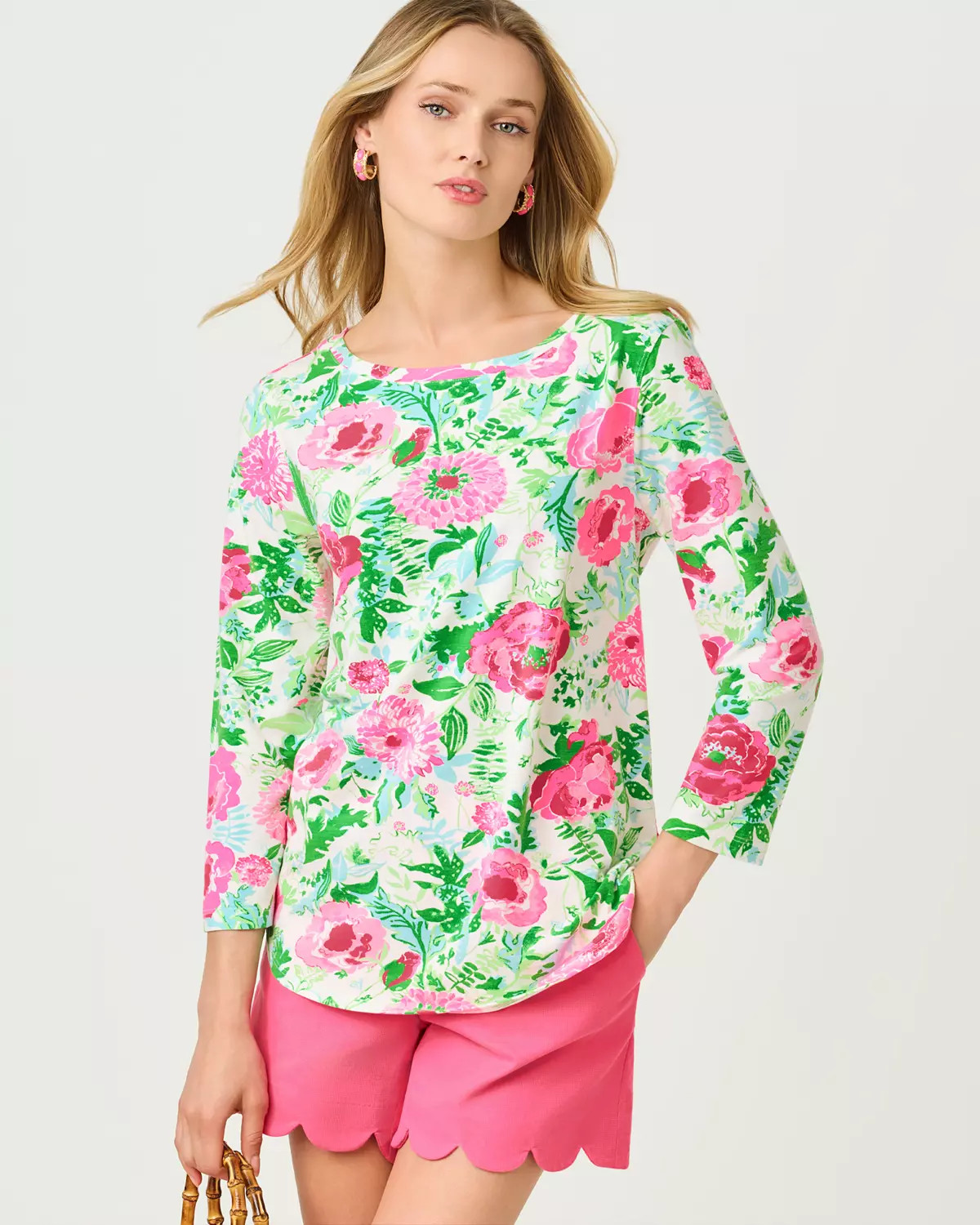 Key West 3/4 Sleeve Top | Lilly Pulitzer