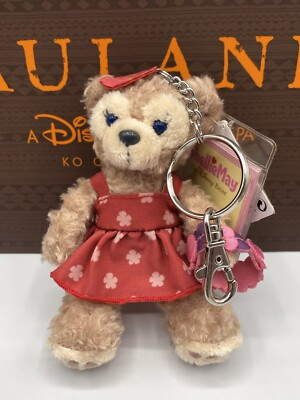*Brand New* Disney Aulani Exclusive Shellie May Red Aloha Duffy Friends Keychain | eBay US