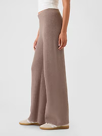 CashSoft Shaker-Stitch Sweater Pants | Gap (US)
