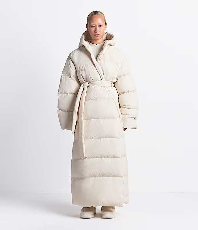 The North Face X SKIMS Women's Nuptse Wrap Parka | The North Face (US)