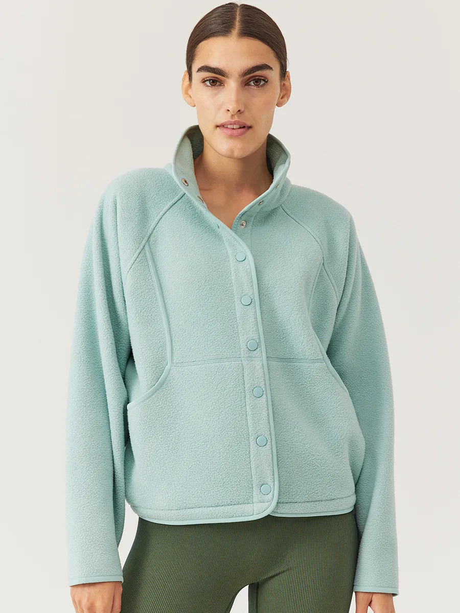 RecFleece Snap JacketA Heart | Outdoor Voices