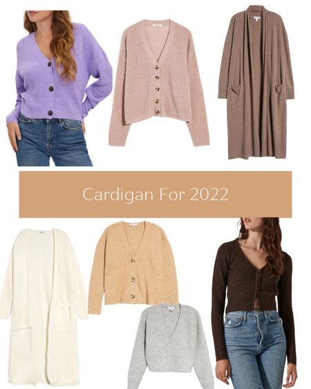 Cardigans to shop for 2022 to update your wardrobe. Aim for shorter cardigans or super long and oversized  

#LTKworkwear #LTKunder100 #LTKHoliday