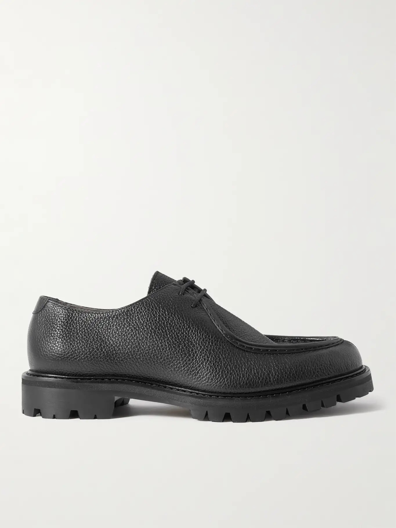 Jacques Pebble-Grain Leather Derby Shoes | Mr Porter (UK)