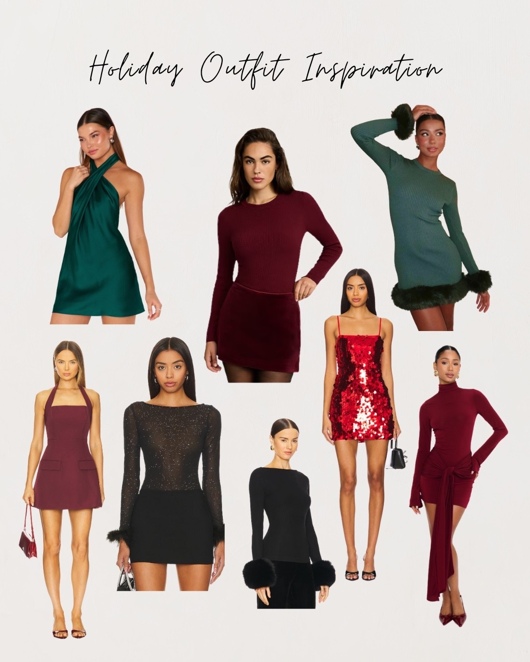 The holidays are coming, which means so are all of the party invites! I’ve linked a few outfits that are in my cart currently #holiday #holidayoutfit #holidayparty #winterdresses #dress #velvet #fur #burgundy #green #christmas

#LTKParties #LTKSeasonal #LTKHoliday
