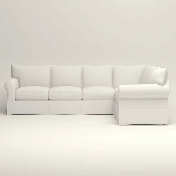 Bircham 2 - Piece Slipcovered Sectional | Wayfair North America