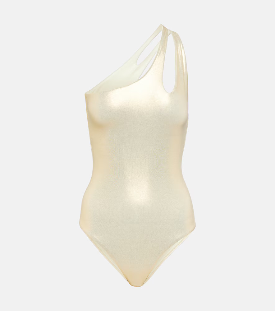 Melissa Odabash Jamaica metallic swimsuit | Mytheresa (US/CA)