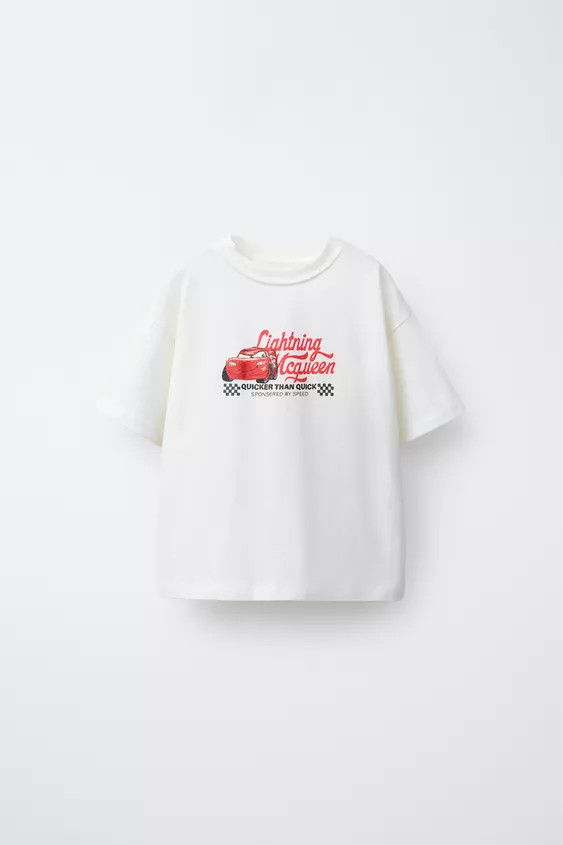 CARS LIGHTNING MCQUEEN © DISNEY PRINTED T-SHIRT | Zara US