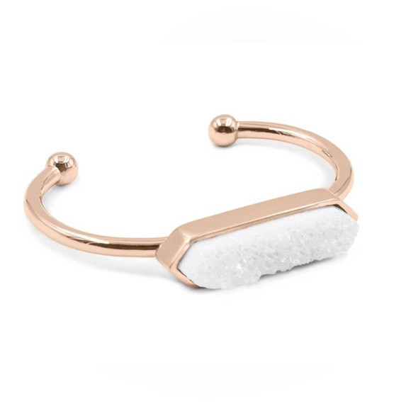 NWT Kinsley Armelle Rose Gold Quartz Bangle | Poshmark