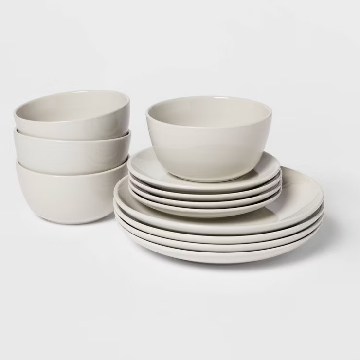 12pc Stoneware Avesta Dinnerware Set - Project 62™ | Target