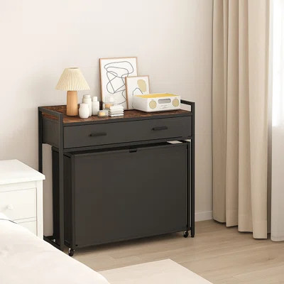 Laundry Hamper Organizer With Storage Drawers Ideal For Bedrooms And Bathrooms | Wayfair North America