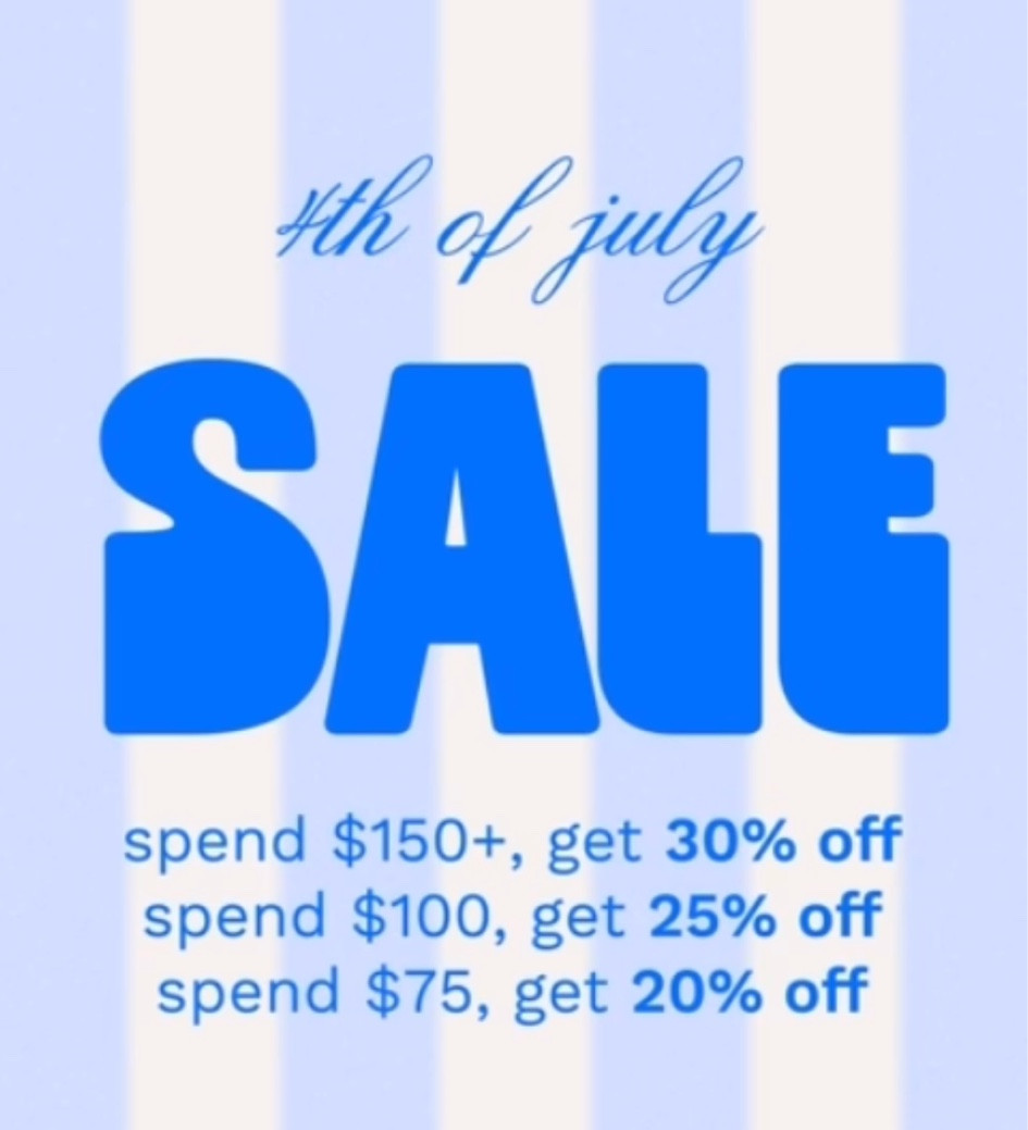 Buy more, save more 4th of July sale at Vestique 

#LTKSeasonal #LTKSummerSales #LTKSaleAlert