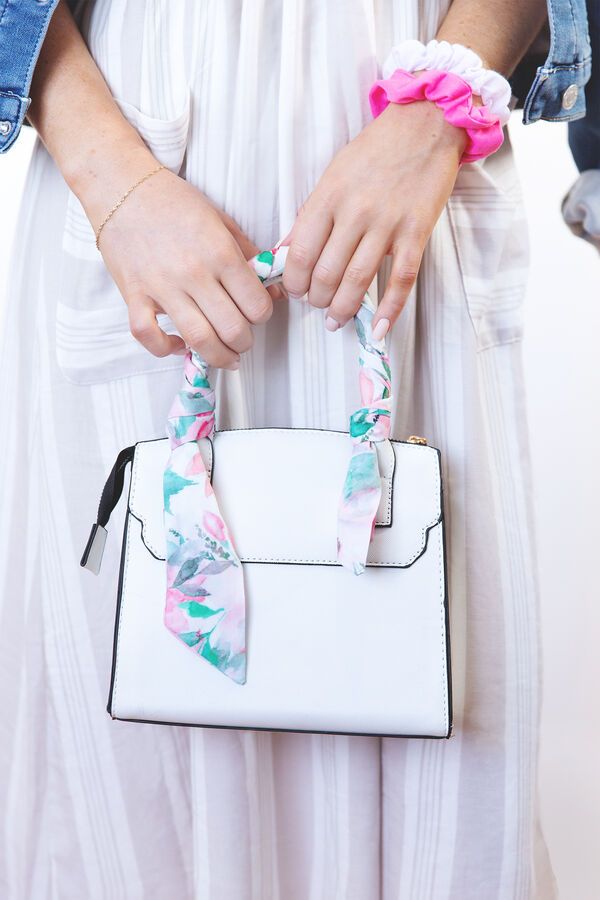 Floral Ribbon Crossbody Handbag - Accessories | Ardene | Ardene