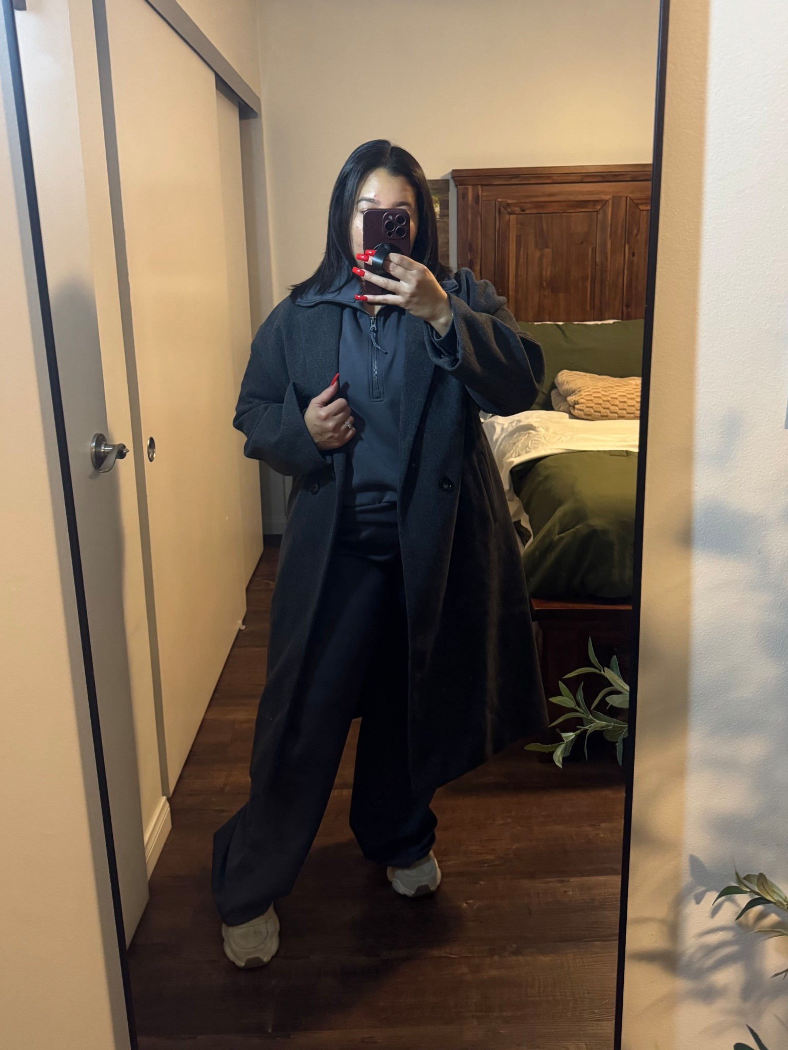 Morning school drop off outfit. What I wore to drop off my kids. I love a matching set and throwing on a trench coat helps keep me warm and elevates the look. 

Trench coat- large / runs big/ super comfortable and great material 
Matching set- large / runs long from the bottoms but I tuck it in my shoe. Super comfortable set 

Matching set
Winter outfit 
Casual outfit 
Winter coat 
Trench coat 
Airport outfit 
Travel outfit 
Midsize outfit 
Midsize fashion 
Curvy fashion 
Amazon finds 
Mom outfit 
Drop off outfit 
WFH outfit 
Grey coat 
Grey outfit 

#LTKootd #LTKMidsize #LTKTravel