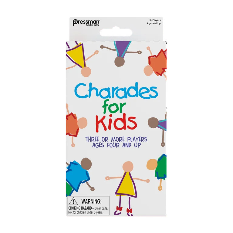 Pressman Charades for Kids Game - Travel Version - 'No Reading Required' Family Game | Walmart (US)