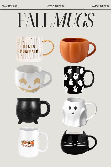 Amazon fall mugs!
Amazon finds, Amazon home, Amazon mugs, Halloween mugs, pumpkin mugs, ghost mugs 

#LTKHalloween #LTKhome #LTKSeasonal