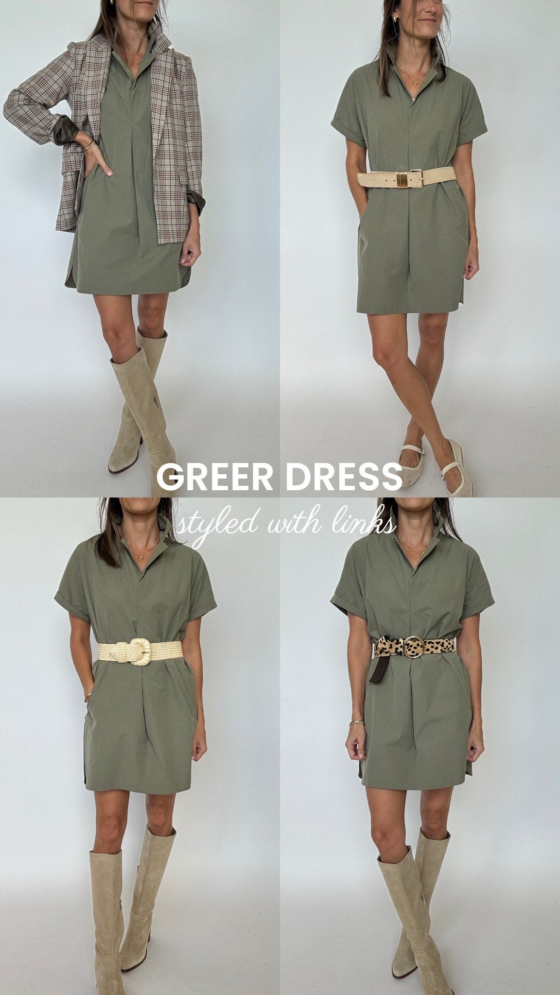 Shop our new Greer Dress in Olive!

#LTKgrwm #LTKootd #LTKmomlife